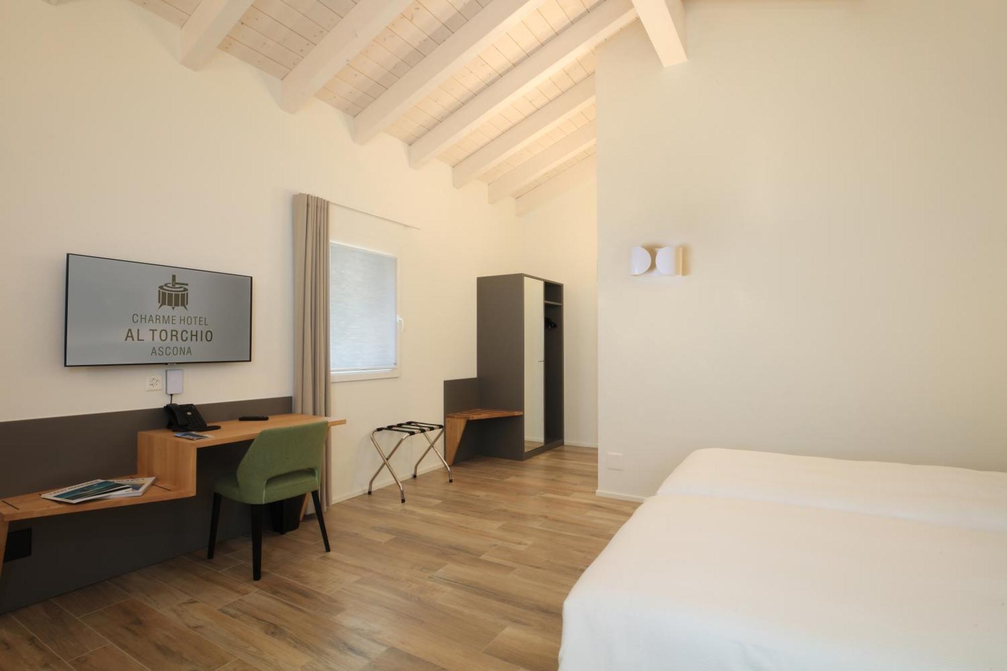 Charme Hotel Al Torchio Аскона Стая снимка