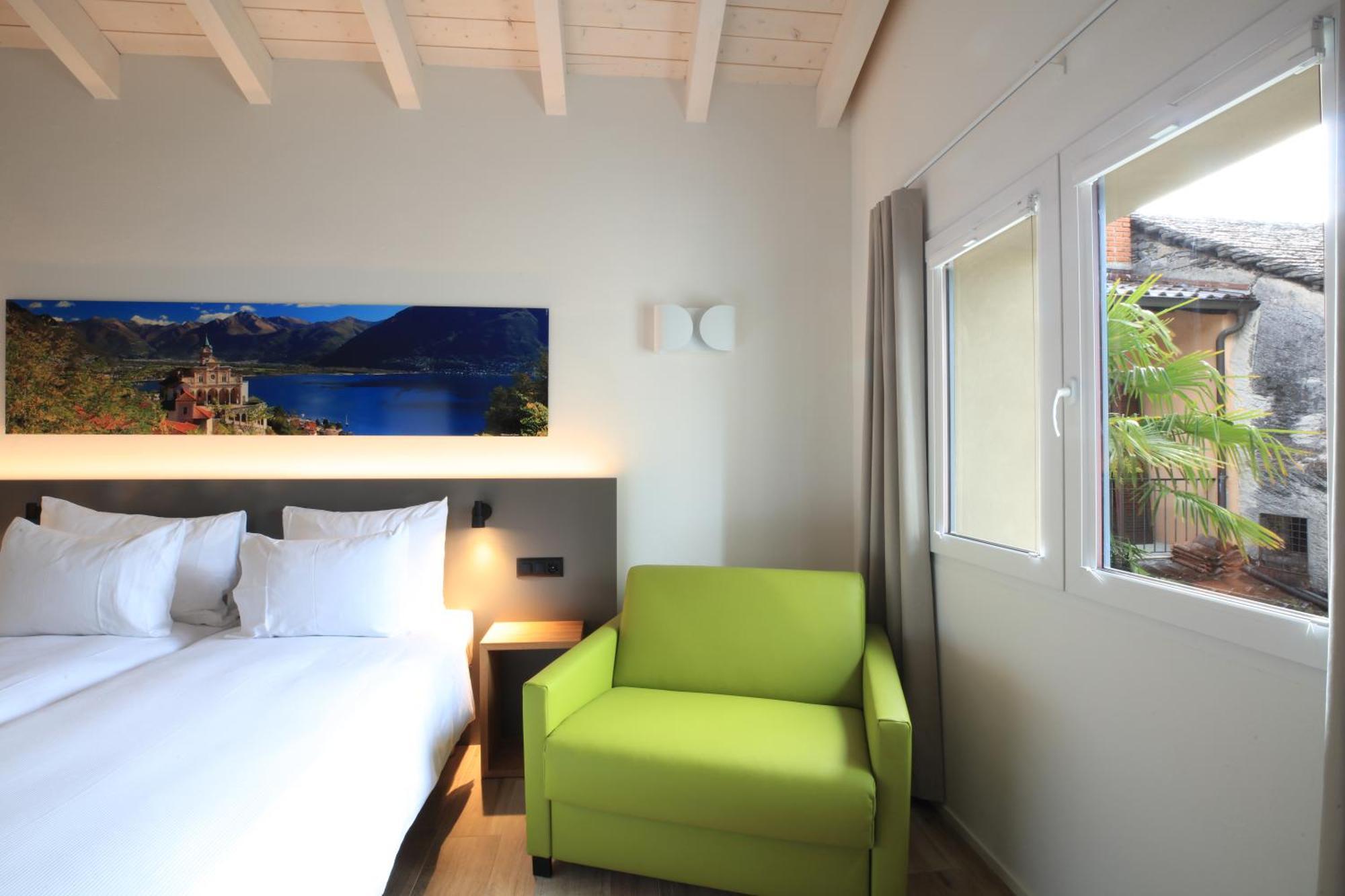 Charme Hotel Al Torchio Аскона Стая снимка
